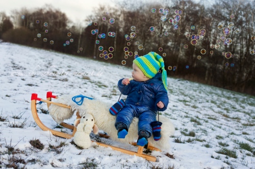 Kinderfotografie im Winter